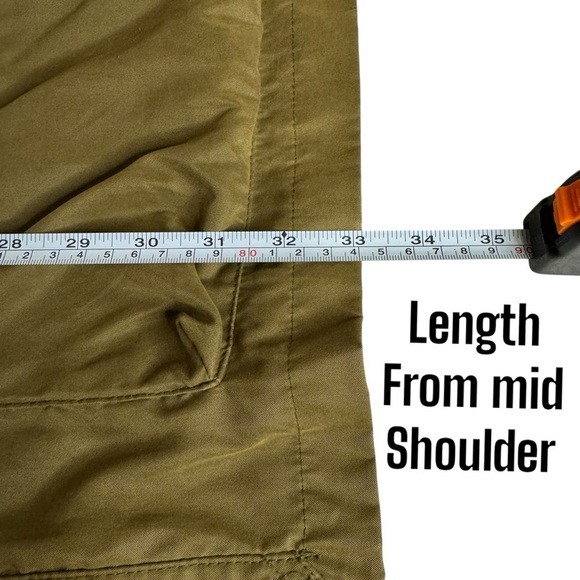 John Ashford Outdors Jacket Green Utility Barn Field Full Zip Mens XL - Picture 14 of 14